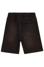 Pantalon Capri garçon, 2-5 ans, marron café - Lot