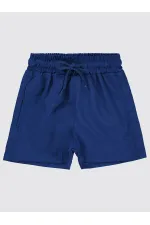 Erkek Çocuk Deniz Şort 2-5 Yaş Saks - Paket