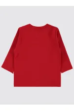 Sweat-shirt bébé rouge 0-24 mois - Lot