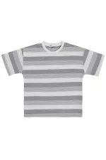 Erkek Çocuk Tişört 10-13 Yaş Gri - Paket