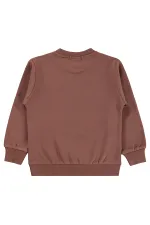 Boys' Sweatshirt Km 2-5 Years Light Brown - Package