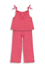 Kız Çocuk Takım 2-5 Yaş Nar - Paket