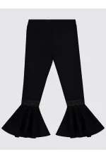 Collants noirs pour filles de 6 à 9 ans - Lot