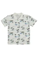 Boys' T-Shirt, Ages 6-9, Off-White - Package Boys' T-Shirt, Ages 6-9, Off-White - Package
