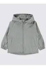 Erkek Çocuk Yağmurluk 2-5 Yaş Gri - Paket