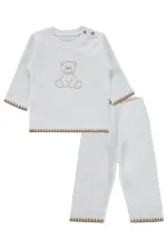 Bebek Takım 0-24 Ay Ekru - Paket