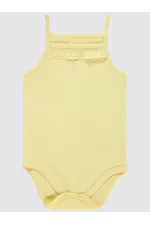 Body bébé à boutons-pression jaune 12-18-24 mois - Emballage
