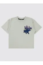 Boys T-Shirt 10-13 Years Old Light Gray - Package