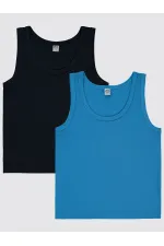 Débardeur garçon 2-9 ans Saxe-Bleu marine - Emballage