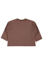 Bebek Sweatshirt 0-24 Ay Koyu Kahve - Paket