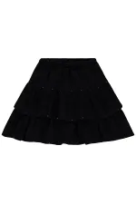 Kız Çocuk Etek 10-13 Yaş Siyah - Paket