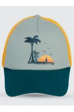 Boy Hat and Beret 6-9 Years Old Orange - Package