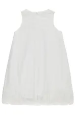 Combinaison et robe pour filles, 6-9 ans, blanc cassé - Emballage