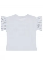 Girls' T-shirt, Ages 6-9, White - Pack Girls' T-shirt, Ages 6-9, White - Pack