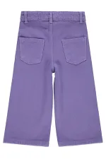 Kız Çocuk Pantolon 2-5 Yaş Mor - Paket
