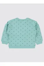 Kız Çocuk Sweatshirt 2-5 Yaş Deniz Köpüğü - Paket