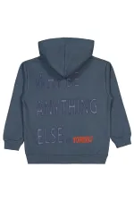 Erkek Çocuk Hırka 10-13 Yaş Açık Antrasit - Paket