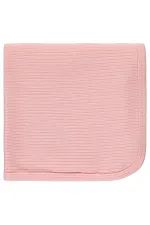 Couverture et lange pour bébé 0-24 mois saumon - Ensemble