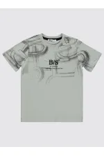 T-shirt garçon 6-9 ans écru - Emballage