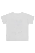 Girls' T-shirt, Ages 10-13, Off-White - Package