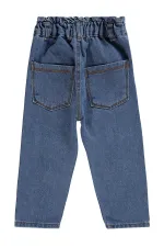 Pantalon bleu pour fille de 2 à 5 ans - Lot