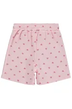 Kız Çocuk Şort 6-9 Yaş Pudra - Paket