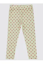 Collants pour filles de 6 à 9 ans, couleur ivoire - Lot