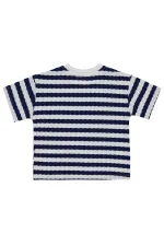 Boys' T-shirt, Ages 2-5, Navy Blue - Pack