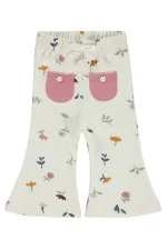 Bas de survêtement bébé 0-24 mois ivoire - Lot