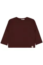 Boys Sweatshirt 10-13 Years Old Burgundy - Package