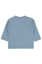 Baby Sweatshirt 0-24 Months Ice Blue - Pack
