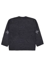 Kız Çocuk Kazak 10-13 Yaş Antrasit - Paket