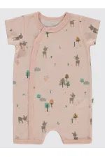 Grenouillères bébé 0-24 mois roses - Lot