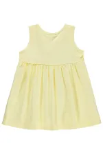 Combinaison et robe bébé 6-18 mois jaune doux - Emballage