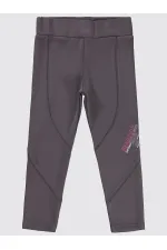 Collants pour filles de 6 à 9 ans, gris clair - Emballage