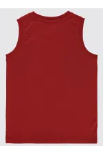 Erkek Çocuk Tişört 6-9 Yaş Koyu Bakır - Paket