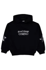 Girl's Sweatshirt 10-13 Years Old Black - Package