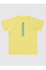 T-shirt garçon jaune 10-13 ans - Emballage