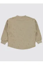Erkek Çocuk Sweatshirt 2-5 Yaş Bej - Paket