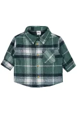 Bebek Gömlek 0-24 Ay Yeşil - Paket