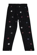 Leggings pour filles, Km, 2-5 ans, noirs - Lot