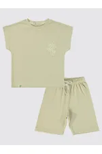 Boys Suit 6-9 Years Beige - Package