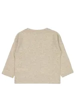 Boy Sweatshirt 2-5 Years Beige - Package