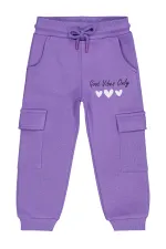 Pantalon de survêtement pour filles, 2-5 ans, violet - Lot