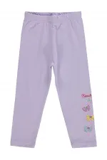 Kız Çocuk Tayt Km 2-5 Yaş Nazik Lavanta - Paket