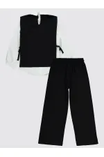 Girls' Suit 10-13 Years Old Black - Package