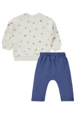 Bebek Takım 0-24 Ay Ekru - Paket