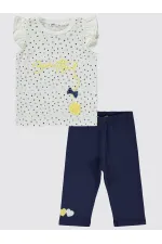 Ensemble bleu nuit pour filles de 2 à 5 ans - Emballage