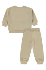 Ensemble de survêtement pour garçon, 2-5 ans, couleur pierre - Emballage