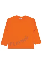 Boys Sweatshirt 6-9 Years Orange - Package